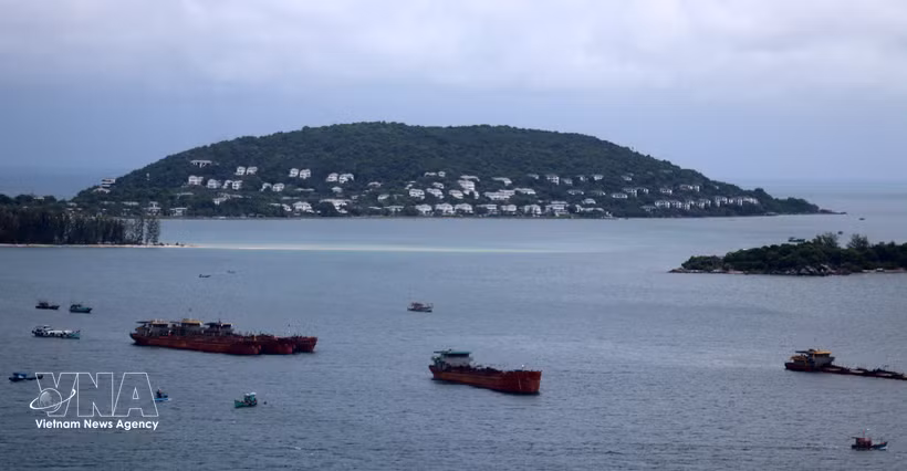 Le cap Ong Doi, site touristique situé au Sud de l'île de Phu Quoc. Photo : VNA