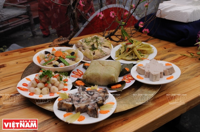 Un plateau du Têt des Viêt. 