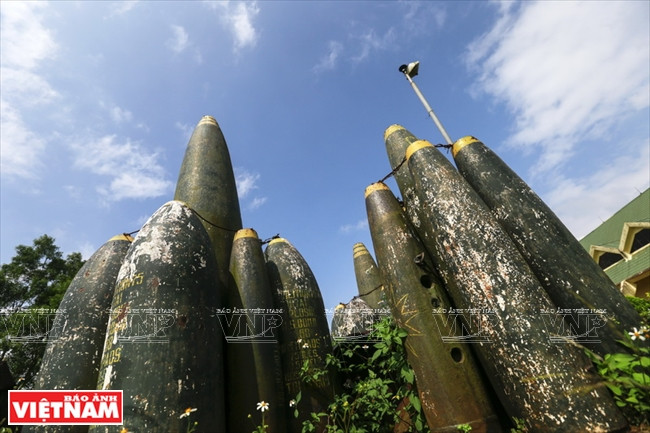 Des bombes lâchées par l’armée américaine sur Quang Tri de 1965 à 1972.