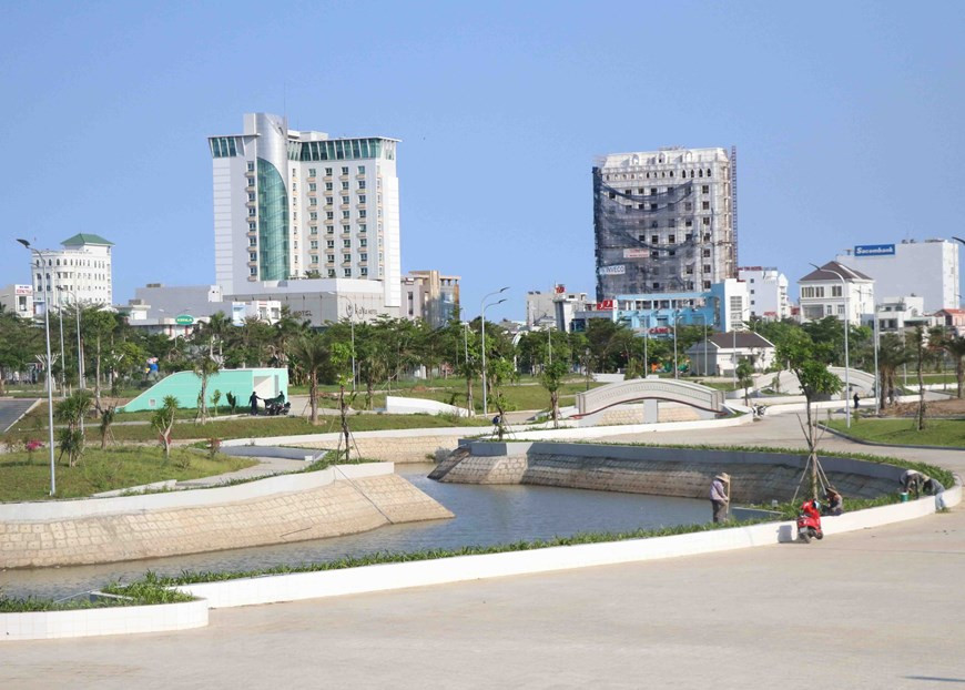 Un coin de la ville de Tuy Hoa. Photo: VietnamPlus