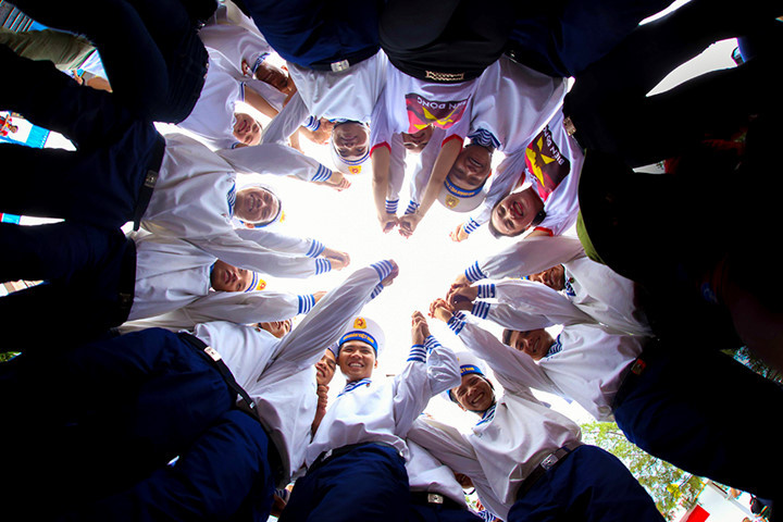 La force de la jeunesse. Photo: Hoàng Hùng