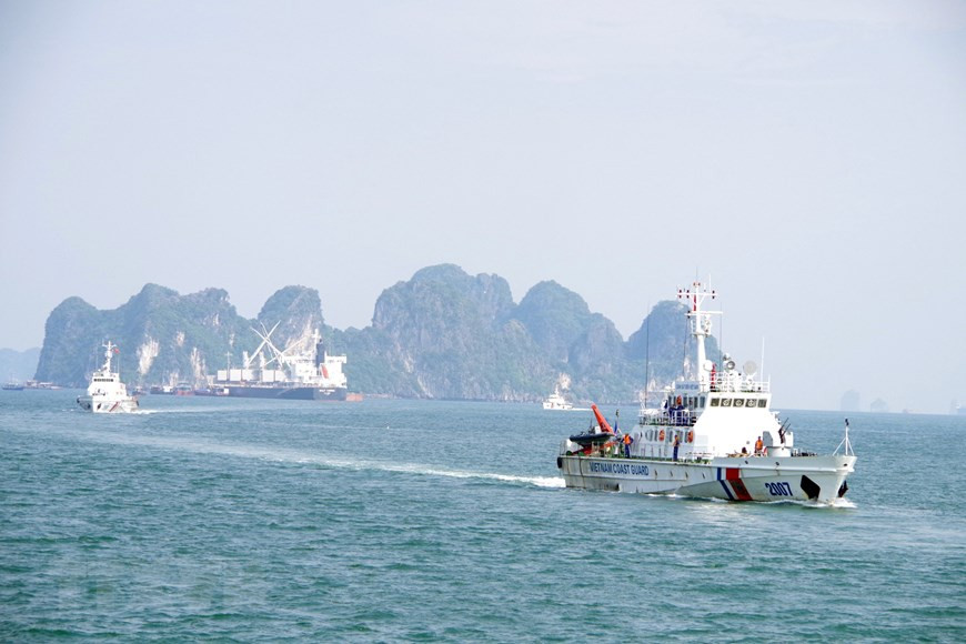 Une navire de la première zone de la Garde-côte. Photo: VNA