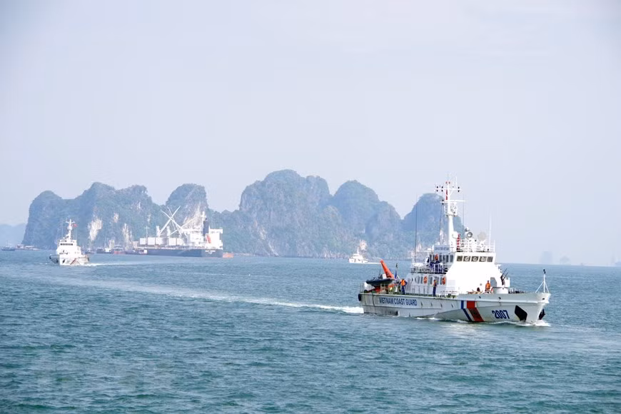 Une navire de la première zone de la Garde-côte. Photo: VNA