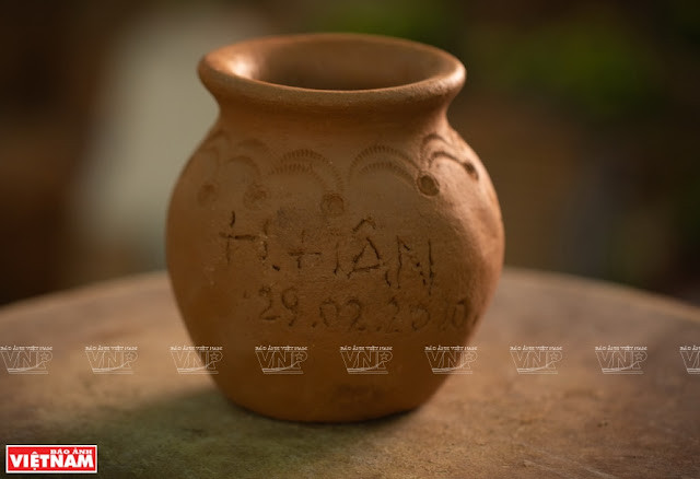 Un produit du village de poterie de Bau Truc, dans la province de Ninh Thuân.