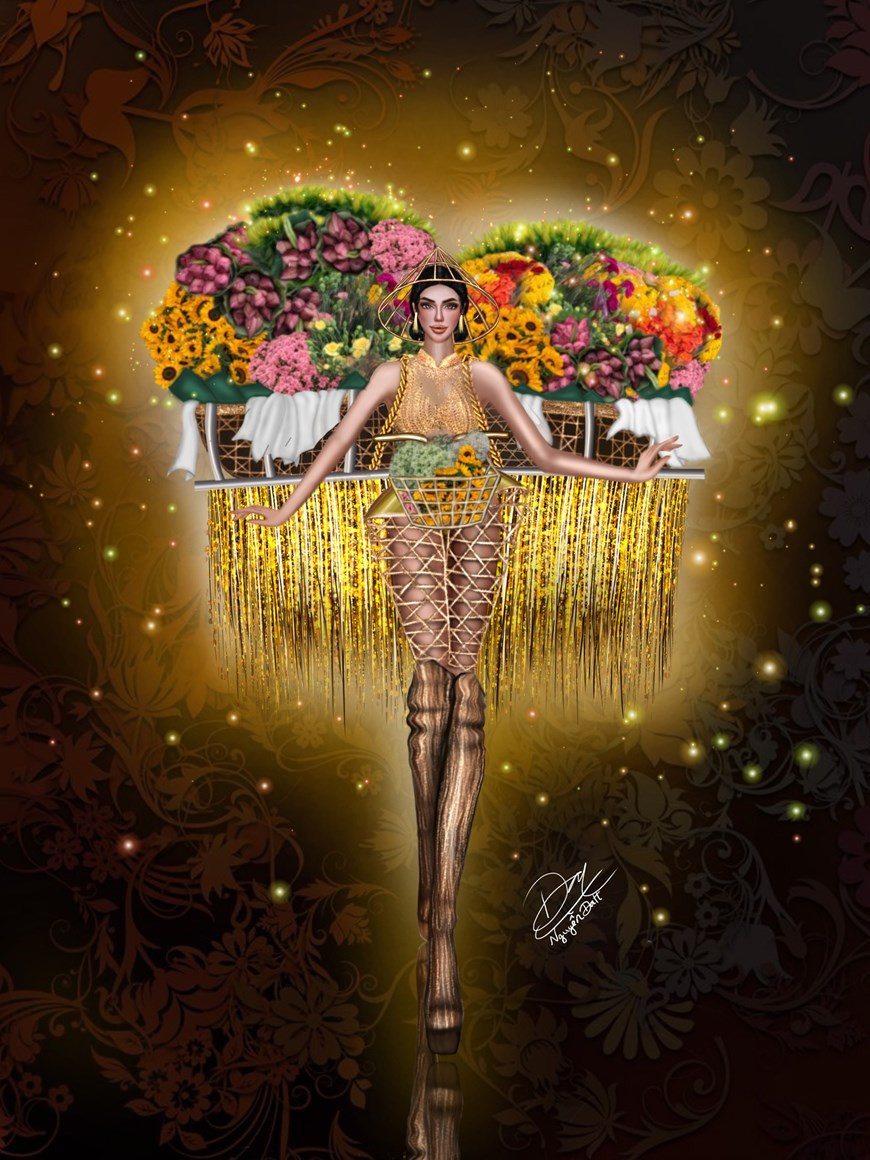 "Mille fleurs à Hanoï" de Nguyen Quoc Dat.