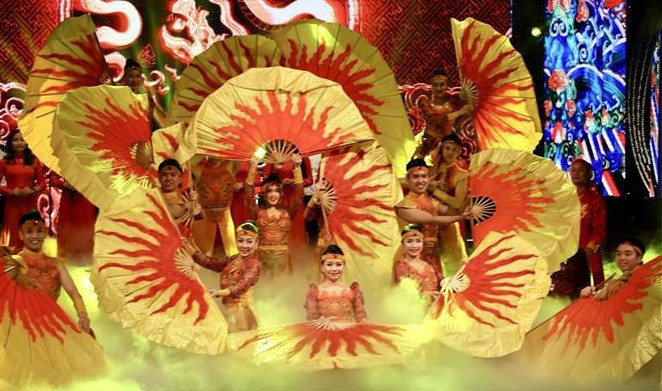 Spectacle de danse dans le cadre du programme "Printemps au pays natal 2022".