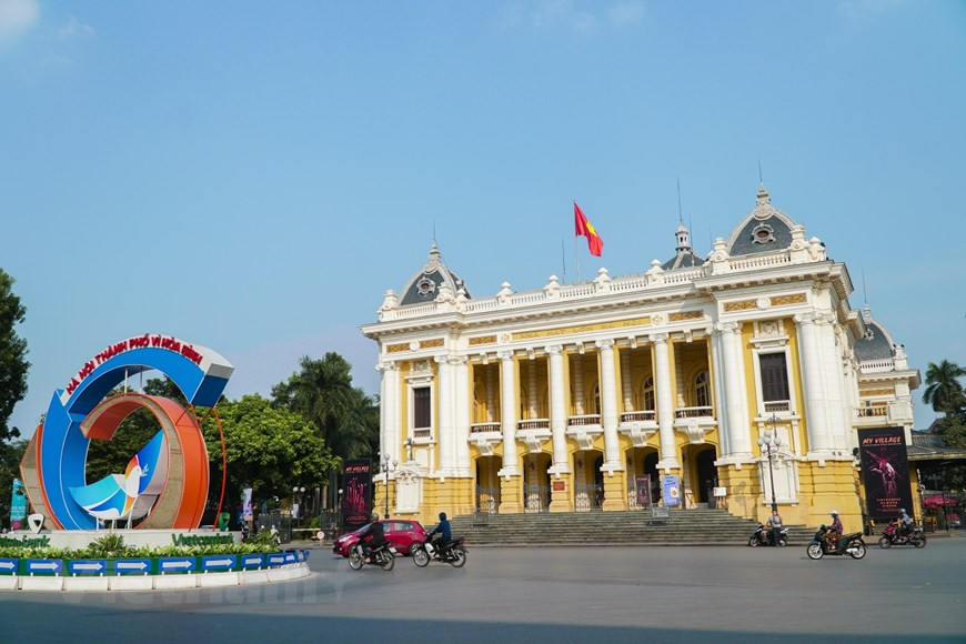 L'Opéra de Hanoï, une destination habituelle des Hanoïens. Photo : Minh Hieu/Vietnam+
