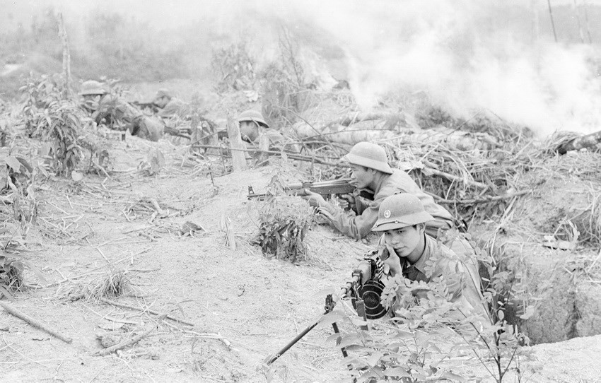 Les soldats de la deuxième unité d'infanterie du premier bataillon de la province de Hoang Lien Son (la province de Lao Cai d’aujourd'hui) ont reçu l’ordre de la victoire de la troisième classe.