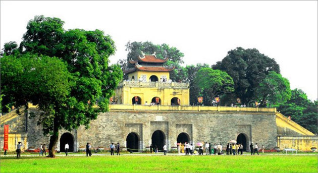 La cité royale de Thang Long, un ensemble de vestiges liés à l’histoire de la capitale Thang Long-Hanoi. Photo: Vietnamtourism