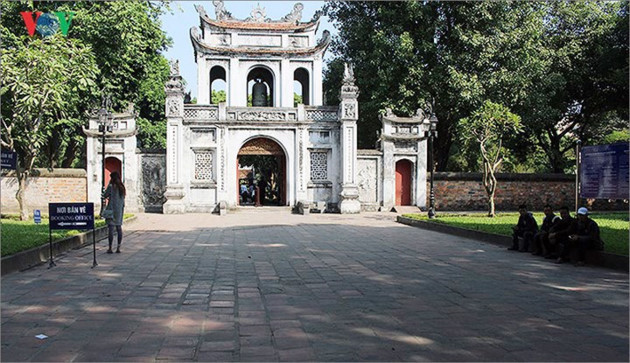 Le Temple de la Littérature – Le Collège des enfants de la Nation – considéré comme la première université du Vietnam. Photo: Nguyên Trang - Nguyên Lai