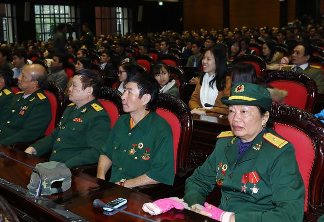 Des vétérans de guerre.