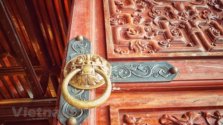 Le complexe abrite des éléments de décorations de grande valeur. Photo: Vietnamplus