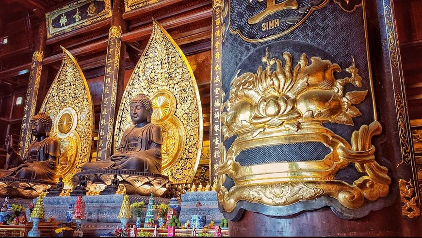 Des détails décorés. Photo: Vietnamplus