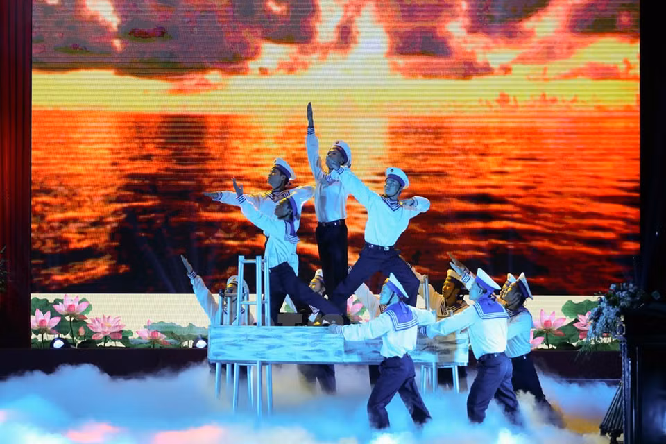 Des danses sur le courage des soldats 