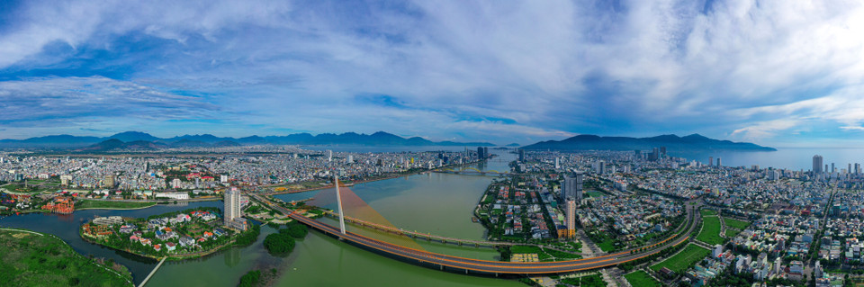 Panorama de la ville touristique de Da Nang. Photo: VNA 