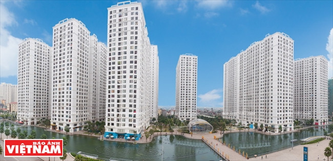 Le Vinhomes City, au style dynamique et à l’architecture moderne inspirée de Singapour. Photo: Archives de Vingroup.