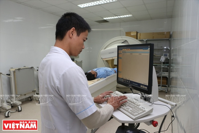 Une salle de spectromètrie. 