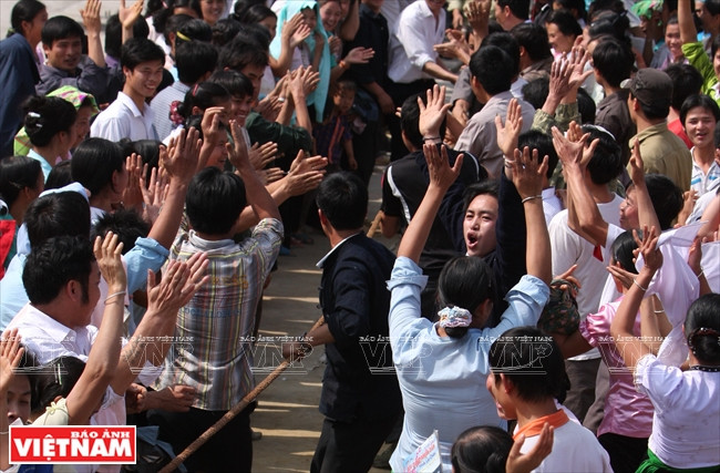 La joie de l’équipe gagnante. 