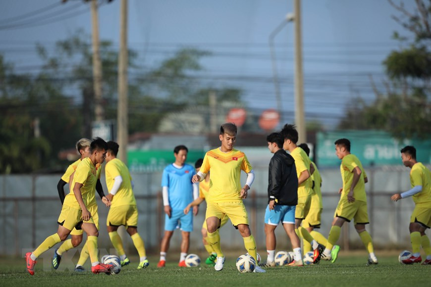 Le défenseur Hô Tân Tai. Photo: VietnamPlus