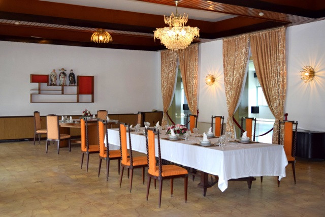 L’épouse du Président (la Première dame) recevait dans ce salon de réception les épouses des hommes d’État et les responsables des organisations de bienfaisance nationales et internationales.