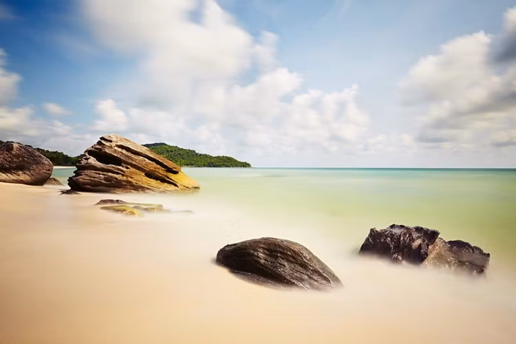 Plage à Phu Quoc, province de Kien Giang. Photo: Jaromír Chalabala