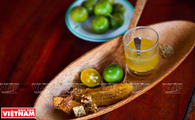 Du thé au miel à Tiên Giang.