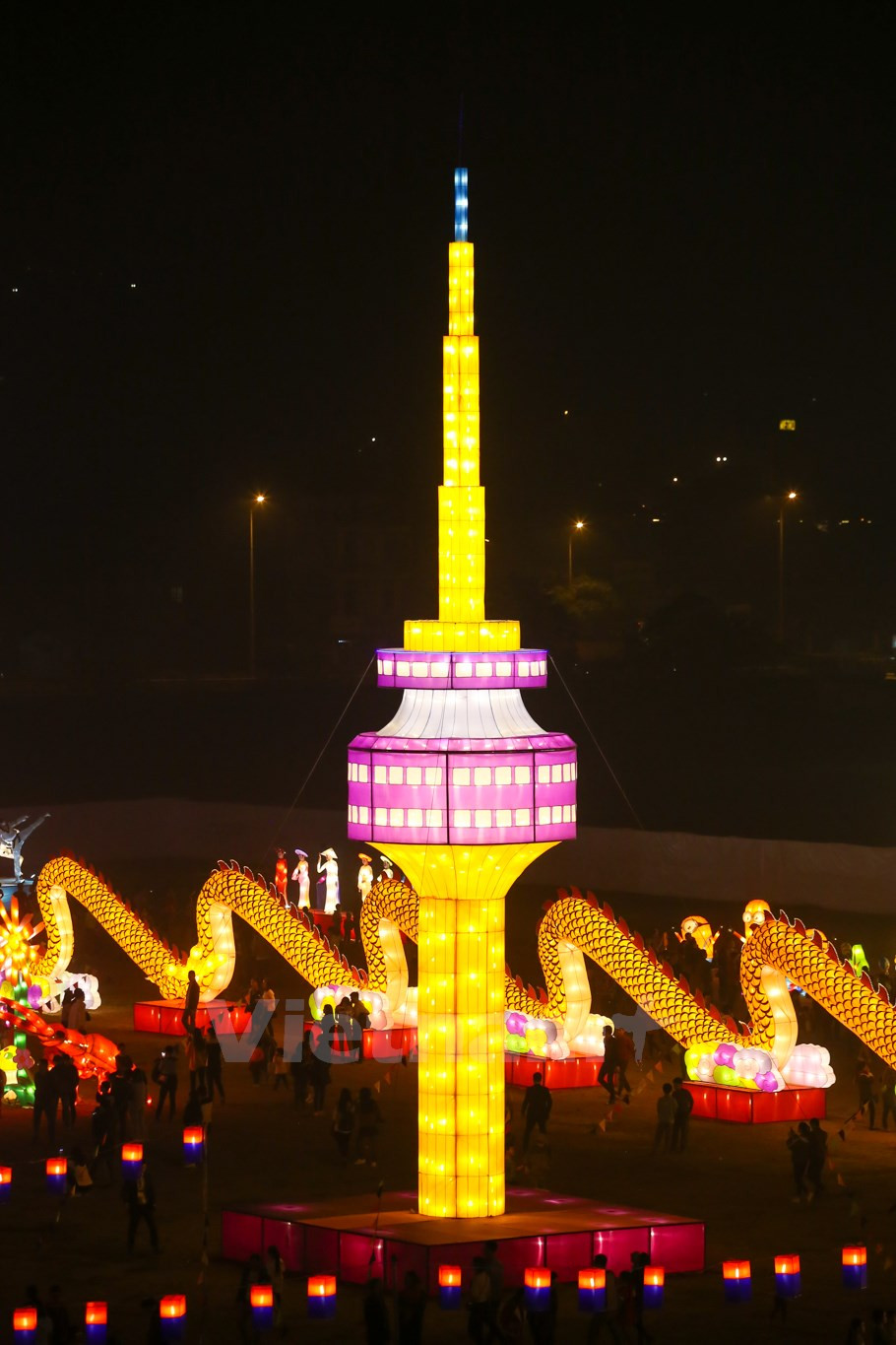 La tour N Seoul Tower de la République de Corée. 