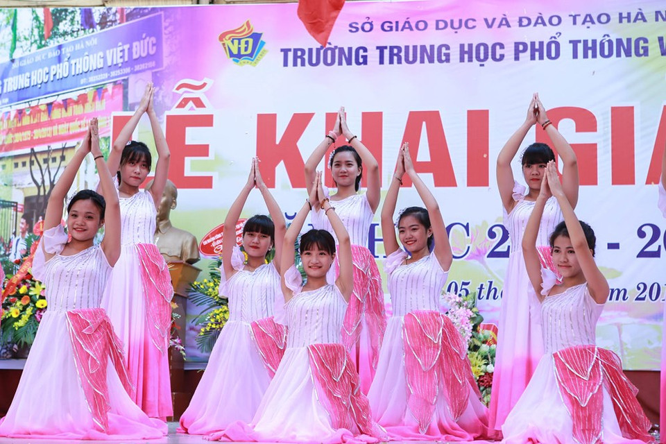 Une rentrée scolaire multicolore.