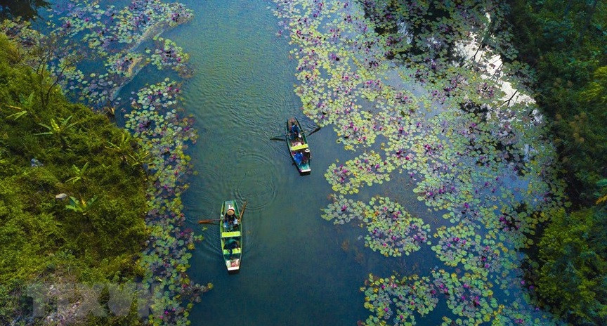 Excursion en bateau pour admirer la beauté de Thung Nang.