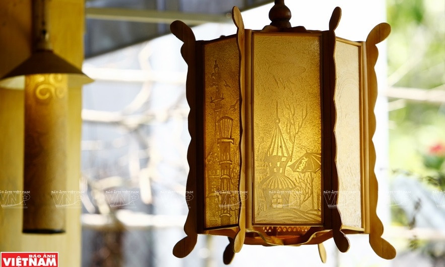 Le Truc Chi est un artisanat et aussi un nouvel art de Huê. 