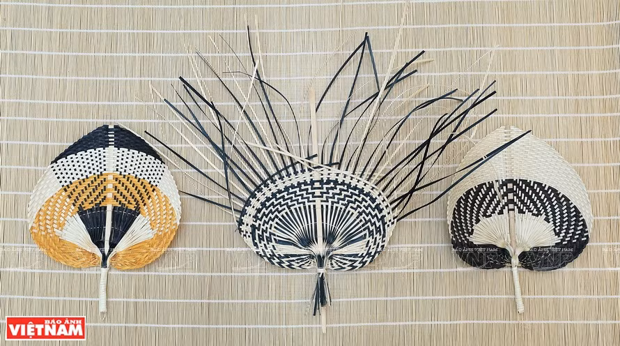 De jolis éventails du village de Binh Phu - Thach Xa. Photo: Vietnam Illustré 