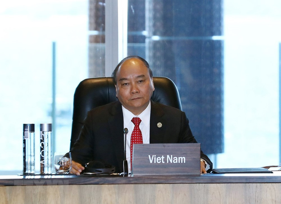 Le PM Nguyen Xuan Phuc.