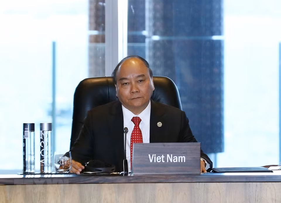Le PM Nguyen Xuan Phuc. 
