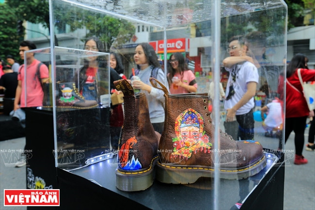 Des produits de marques britanniques célèbres ont été aussi présentés.