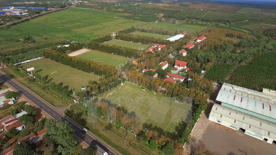 Le siège de l'académie de football Hoang Anh Gia Lai - Arsenal JMG