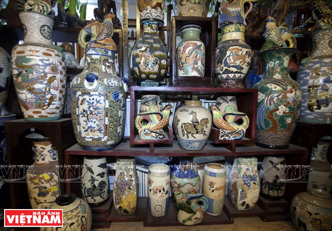 Collection de vases.