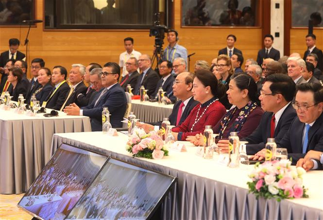 Des délégués à l'ouverture de cet événement. Photo: VNA