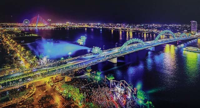 La ville de Dà Nang. 