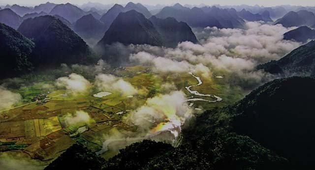 La vallée de Bac Son. 
