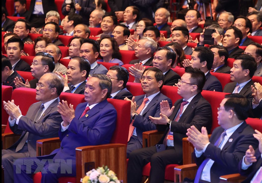 Des participants à la cérémonie. Photo : VNA