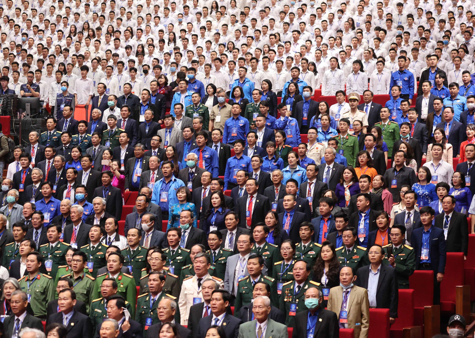 Des participants à la cérémonie. Photo : VNA