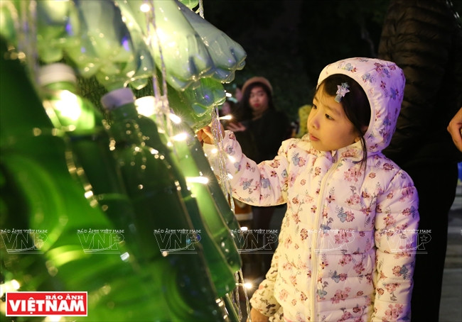  ''L’Arbre de Noël des promesses'' a envoyé un message sur la protection de l’environnement. 