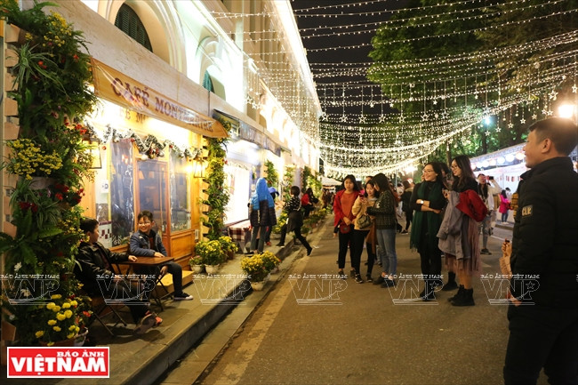  La route de Noël fut un lieu magnifique pour se faire photographier.