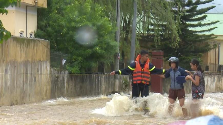  Inondations dans la province de Son La après des pluies torrentielles.