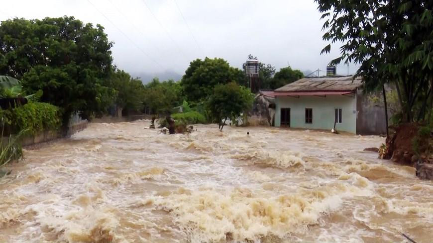  En raison de la tempête Wipha, des pluies torrentielles se sont abattues encore dans la province de Son La les 3 et 4 août.