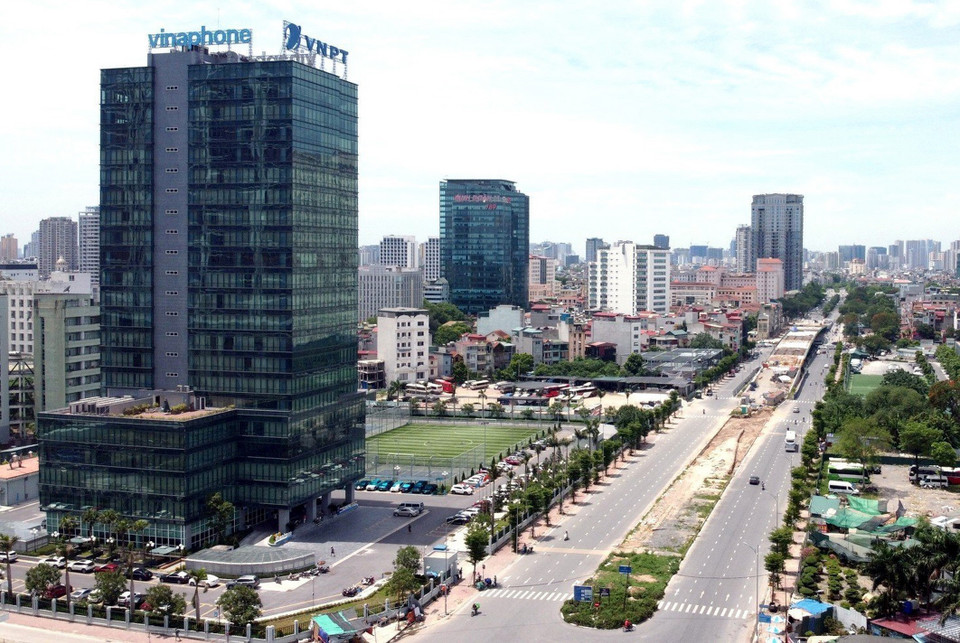 Le bâtiment utilise des vitrages à faible émissivité (également appelé verre Low-e). Photo: VNA