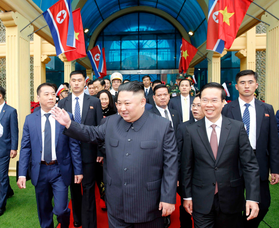 Le président du Parti des travailleurs de Corée et de la Commission des affaires d’État de la RPDC, Kim Jong-un. Photo : VNA