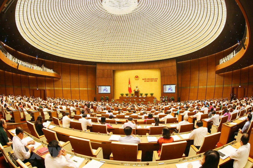 Vue générale d'une séance d'interpellations.