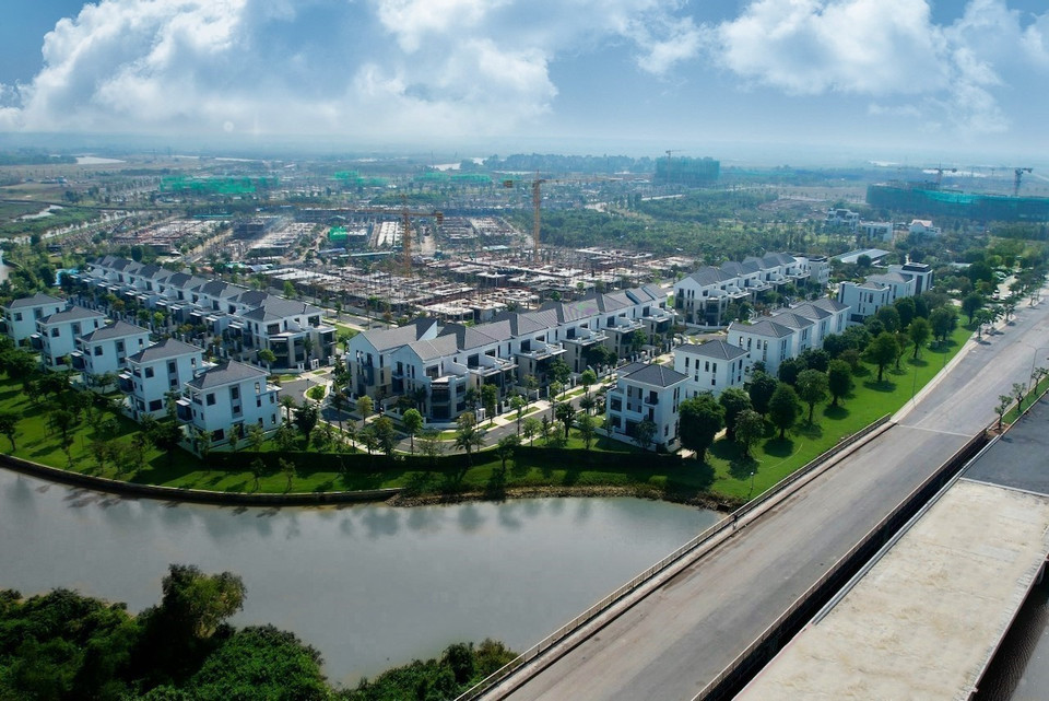 Projet de la zone urbaine Aqua City. Photo: VNA