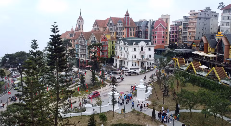 Avec des pagodes et temples, Tam Dao est également, et ce depuis plusieurs décennies déjà, un important lieu de tourisme spirituel. Photo: VNA